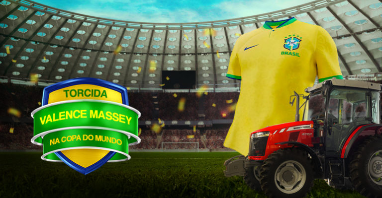 Compre um trator Massey Ferguson e concorra a uma camisa oficial da seleção